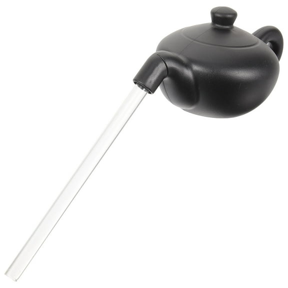 OFFIGAM Table Waterfall Fountain Indoor Black Plastic 1 Set