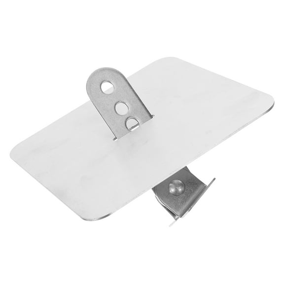 OFFIGAM 1Set Plated Silver Refrigerator Latch Stainless Steel Lock for Home Kitchen and Industrial Freezer Doors