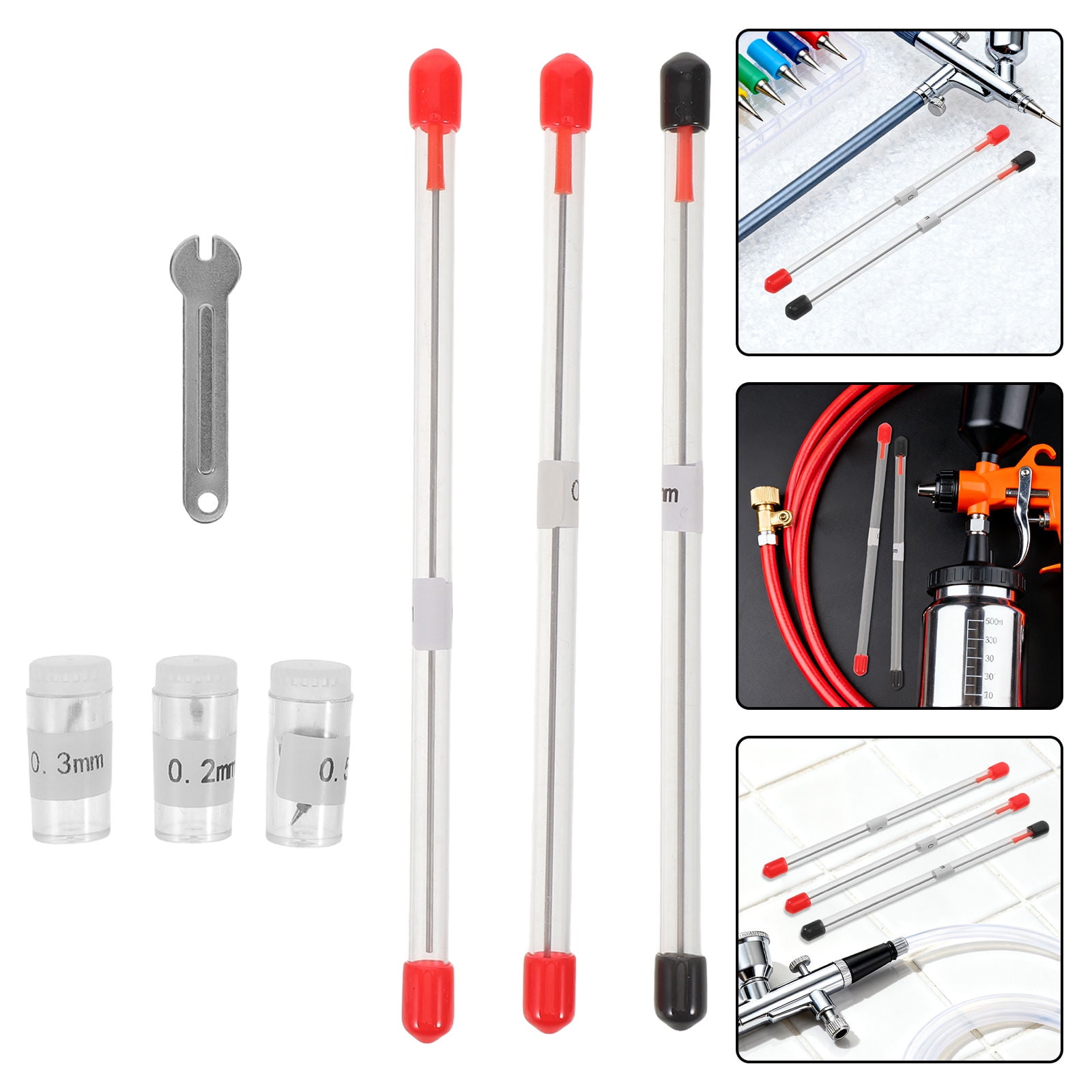 OFFIGAM Replacement Parts Kit with Storage Case, Versatile Set for Model Painting and Hobby Use