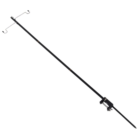 OFFIGAM 1Set Portable Camping Lantern Holder Aluminum Alloy Foldable Light Pole for Outdoor Tents