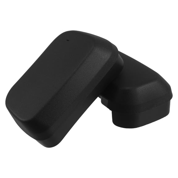 OFFIGAM 1Set Running Board Cap with Screws Impact Resistant Black ABS Car Step End Cover