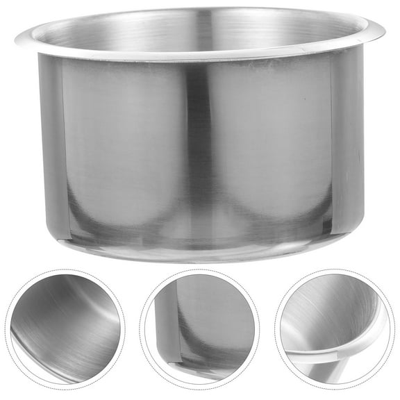 OFFIGAM Stainless Steel Car Center Console Cup Holder Drink Holder for Vehicle Beverage Storage