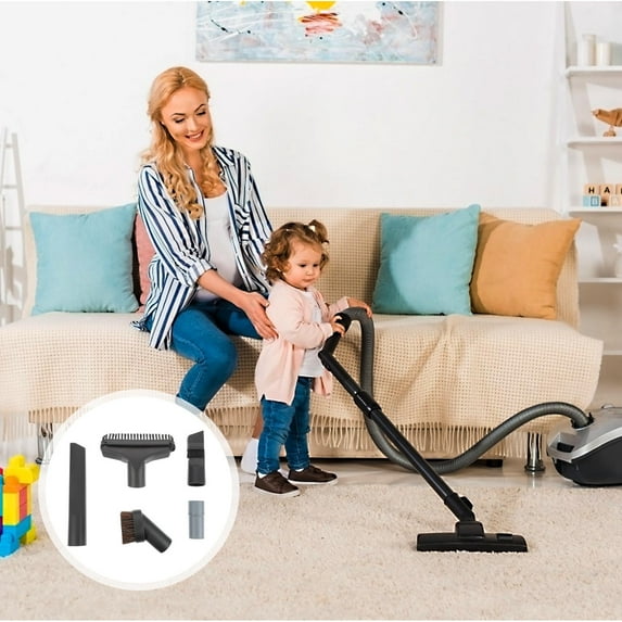 OFFIGAM Vacuum Hose Adapter Set for Upholstery and Carpet Cleaning - Home Vacuum Cleaner Accessories and Reducer Converter
