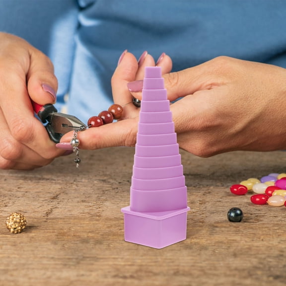 OFFIGAM 1Set Violet Wire Wrapping Tool Set for Jewelry Making DIY Crafting with Precision Design and Ergonomic Grip