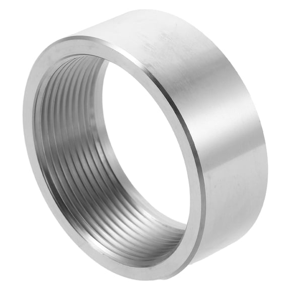 OFFIGAM 2 Inch Npt Female Weld Bung Aluminum Alloy Lightweight Universal Automotive Pipe Adapter