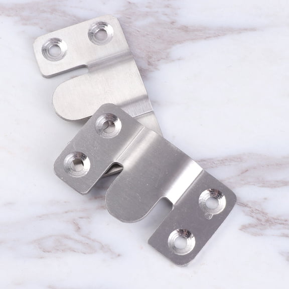 OFFIGAM Set of 2 Interlocking Hooks for Hanging and Displaying Artwork Easily and Securely on Walls or