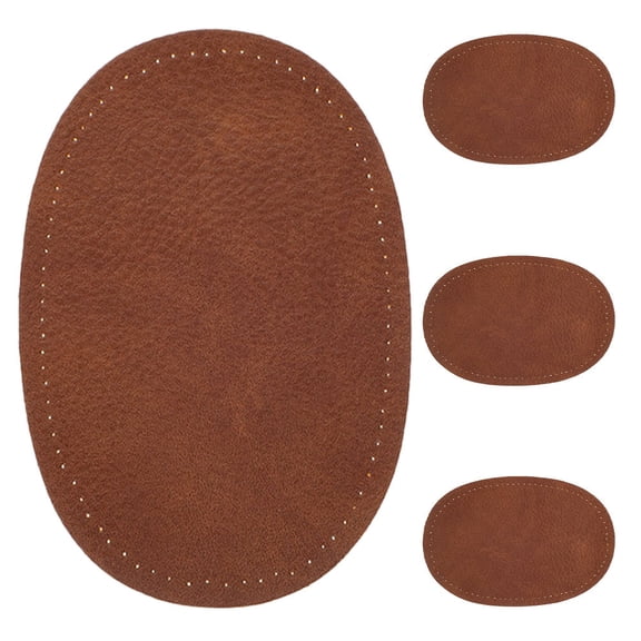 OFFIGAM 2 Pairs Elbow Patches For Jackets Camel Suede For Clothing DIY Sewing Elbow Repair