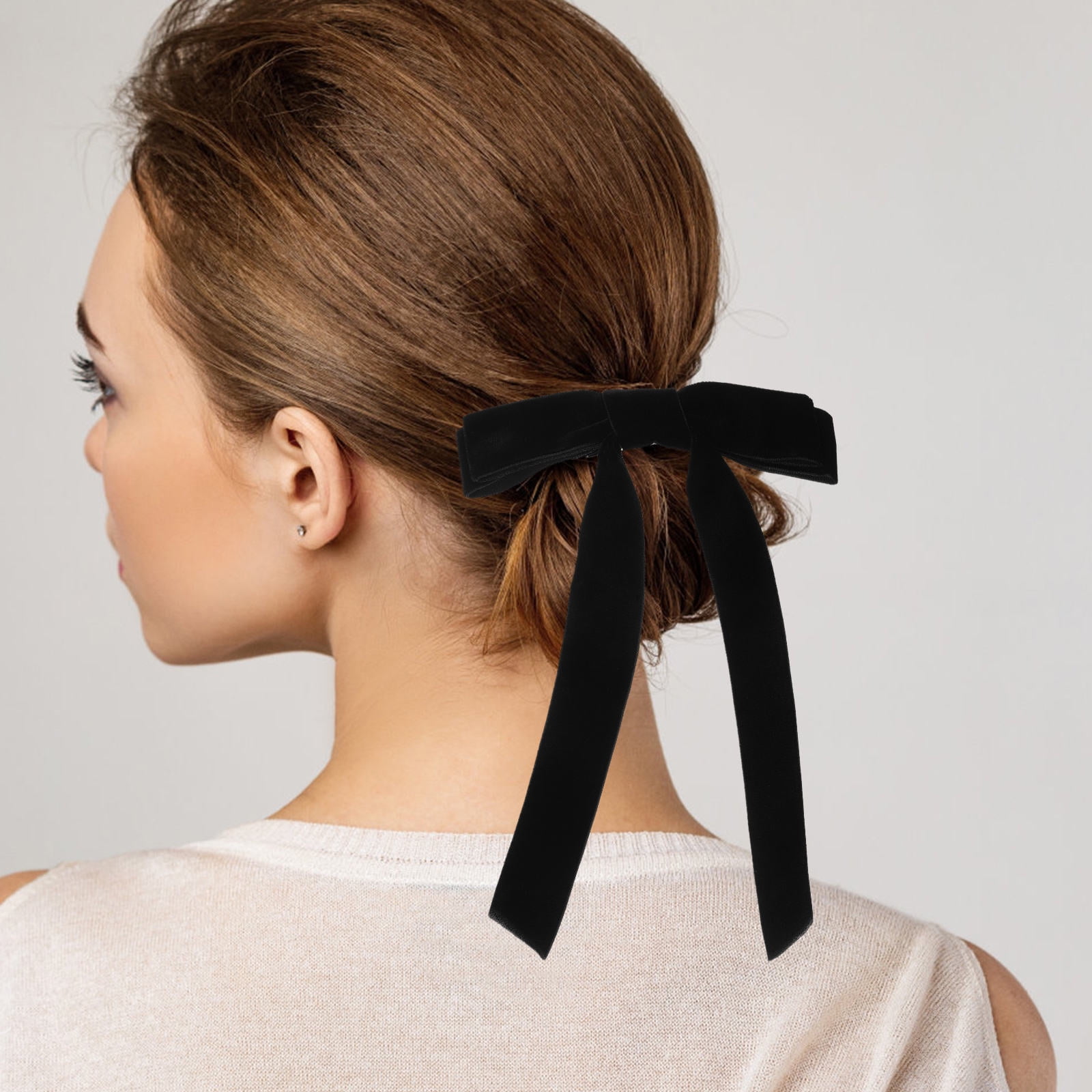 Velvet Hair Bow display picture 2