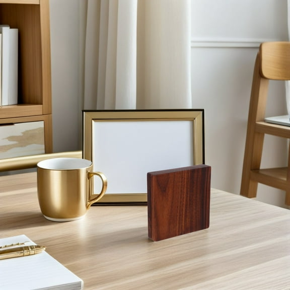 OFFIGAM Unfinished Walnut Craft Boards Light Brown Versatile Design 2Pcs