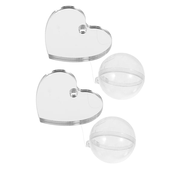 OFFIGAM 2 Sets Of Large Aquarium Decor With Round Betta Fitness Mirror For Encouraging Natural Behaviors