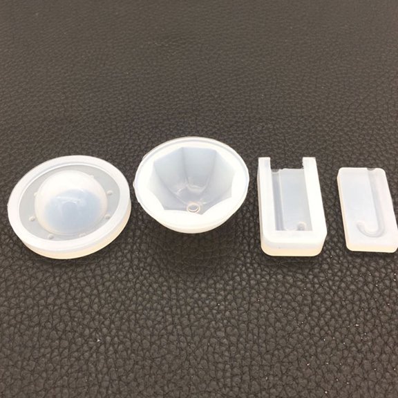 OFFIGAM 2 Sets Unique Silicone Molds Ornament Molds for Epoxy Resin White Durable Design for Desktop Decoration