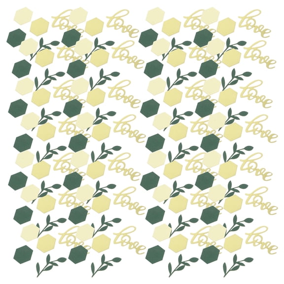 OFFIGAM 200Pcs Party Style Paper Confetti for Wedding Table Scatter Decor
