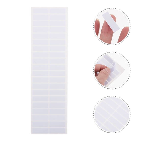 OFFIGAM 200-Pack White Adhesive Dots for Crafts, Scrapbooking, Mounting, Projects, and Handicraft Uses