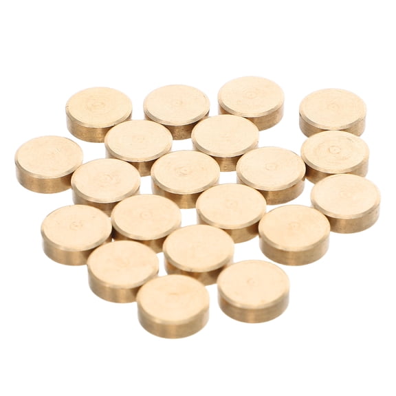 OFFIGAM Set of 20 Modern Golden Brass Clock Numbers for Clock Making and Repair Projects