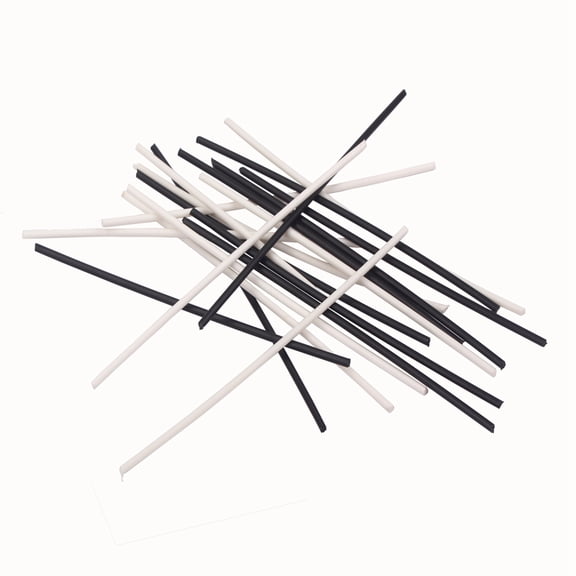 OFFIGAM 20Pcs Lightweight Plastic Guitar Side Markers for Fretboard Assorted Color Durable Dot Inlays