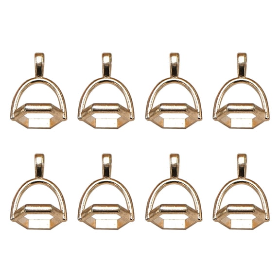 OFFIGAM 20Pcs Making Alloy Rose DIY Charm for