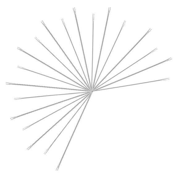 OFFIGAM 20pcs Doll Hair Rerooting Needles Set Long Sewing Needles for DIY Doll Hair Crafting and Projects