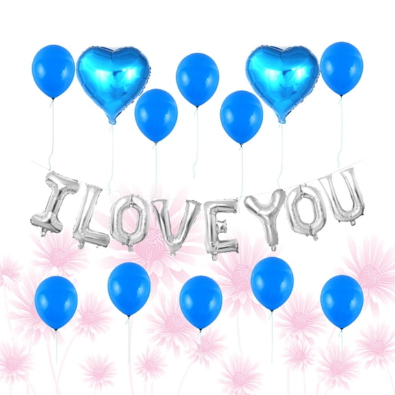 OFFIGAM 21pcs Assorted Color Proposal Balloons Wedding Party Decorations Supplies for Engagement Celebration