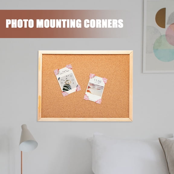 OFFIGAM 240Pcs Versatile Photo Corner Stickers for Scrapbook and Album Decoration with Easy Binding