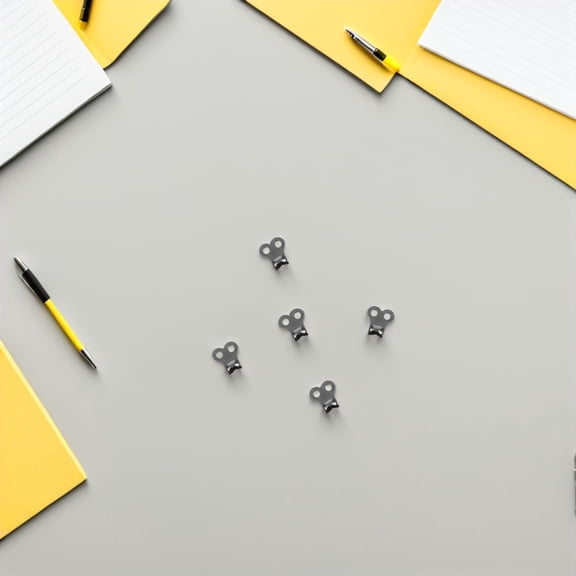 OFFIGAM 24Sets Black Copper Boot Lace Hook Repair Kit for Outdoor Climbing Hiking Shoe Buckles