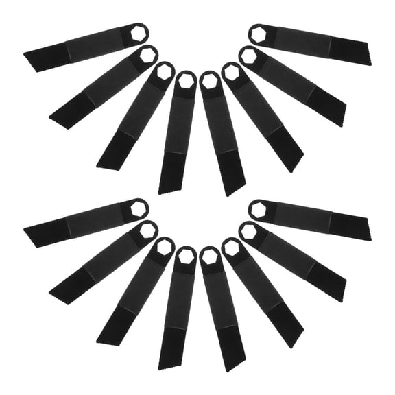 OFFIGAM 25Pcs Fire Striker Scraper Quick Ignition Black Flint Fire Starting Equipment for Hiking