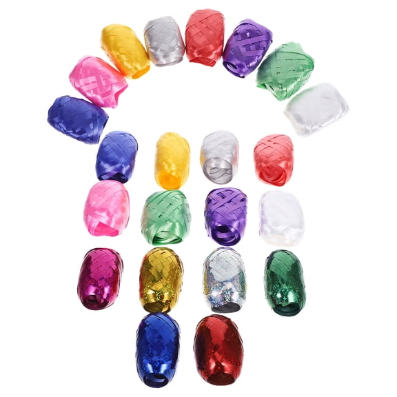OFFIGAM 28-Piece Multi-Color Curling Ribbon Set for Party Decorations, Festivals, Graduation, Wrapping and Craft Projects