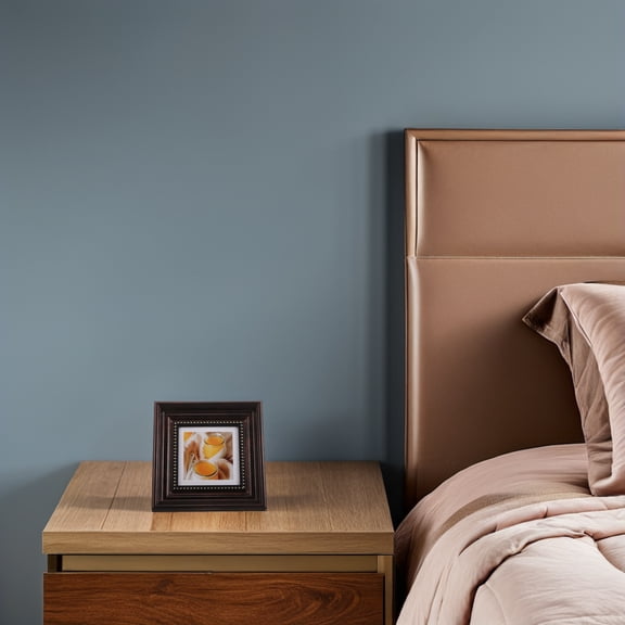 OFFIGAM 2PCS Decorative Photo Frames Coffee Resin Vintage Frame Ornaments For Living Room Decor