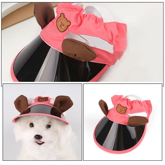 OFFIGAM 2PCS Outdoor Dog Sun Visor with UV Protection in Assorted Color for