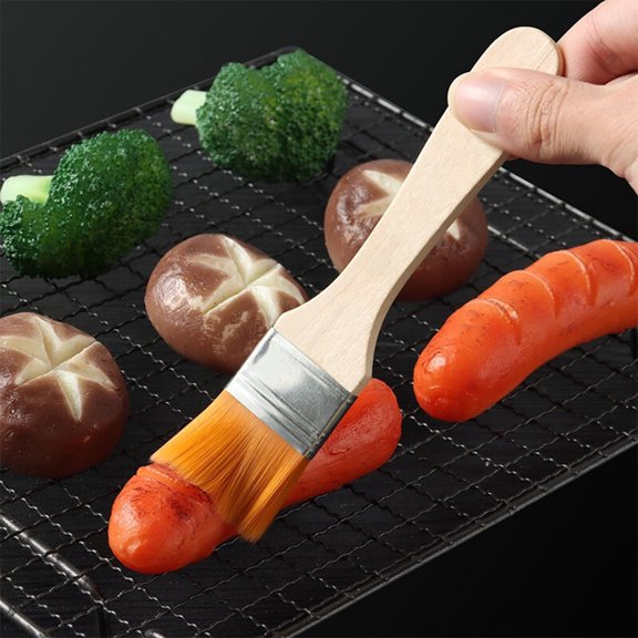 OFFIGAM 2PCS Pastry Brush Multi Nylon Oil Spreading for Cooks