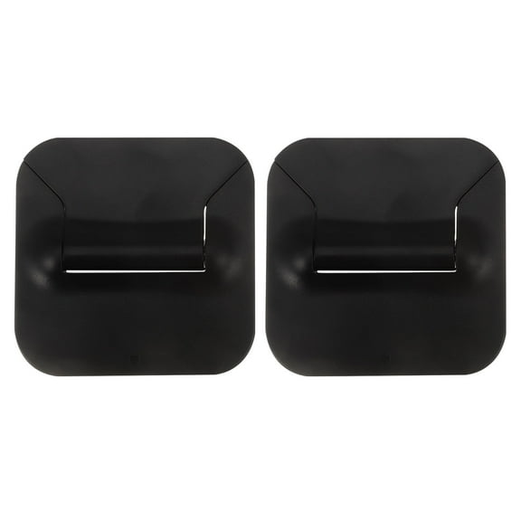 OFFIGAM 2-Pack Laptop Riser for Desk, Black ABS, Heat Dissipation Stand for Laptops, Ergonomic Back to School Accessory