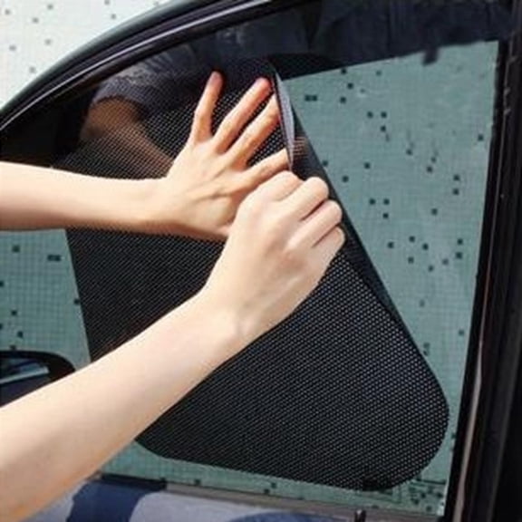 OFFIGAM 2-Pack Car Windshield Sunshade Stickers for , 16.5 x 14.9 x 0.08 inches, UV and