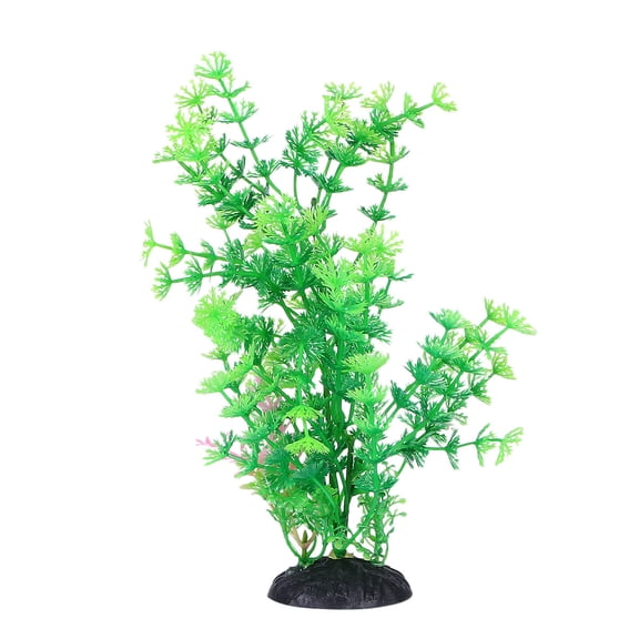 OFFIGAM 2Pcs Landscape Water Grass Artificial Aquarium Plants for Fresh and Saltwater Tanks
