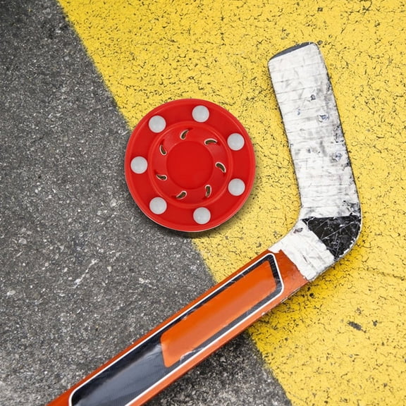 OFFIGAM 2-Pack Assorted Color Roller Hockey for Indoor and Outdoor Training PP Material Practice