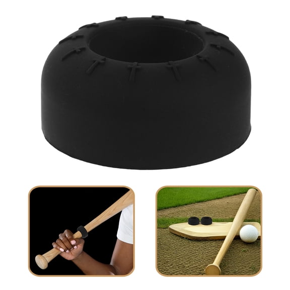 OFFIGAM 2Pcs Bat Grip Knob Cover Rings for Baseball Softball with Shock Absorbing Cushioning
