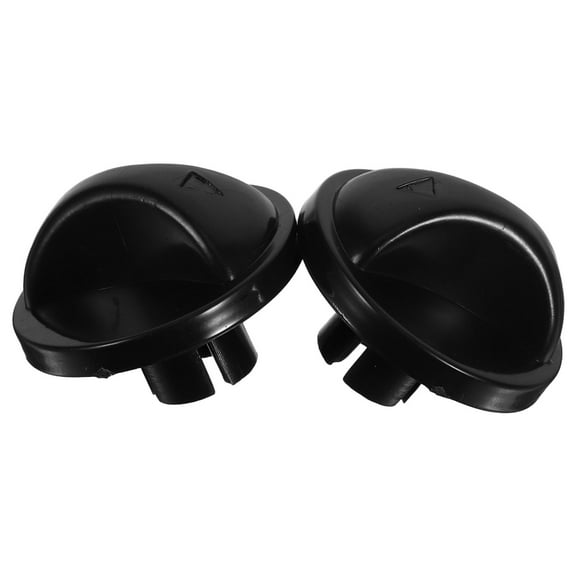 OFFIGAM 2-Pack Black Fan Control Knobs Replacement for Electric Fan Timer Switch, Universal Fit, and Easy to Install