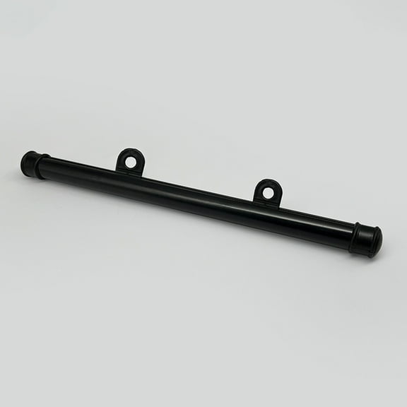 OFFIGAM 2-Pack Black PVC Round Flag Holders for Wall Mount, Indoor & Outdoor Event Display Accessories