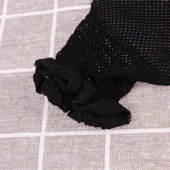 OFFIGAM 2Pcs Black Wig Cap Stretchy Soft Mesh Hair Net for Wig Making and Styling