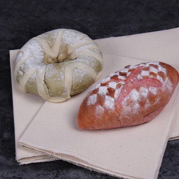 OFFIGAM Baking Cloth Bread Fermentation Mat Cotton Baking Utensil for Home Users 2pcs