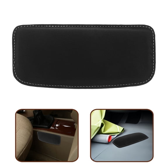 OFFIGAM 2-Pack Black Soft Car Center Console Knee Pads Thigh Cushions for Comfort Fits Various Vehicle Models