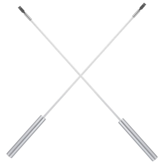 OFFIGAM 2-Pack Plated Wall Clock Pendulum Replacement, Metal for Mechanical & Quartz Clock Repair Parts