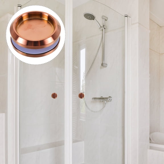 OFFIGAM Stainless Steel Pull Knob for Interior Home Doors, Glass Door Handle, 2pcs and Easy to Install