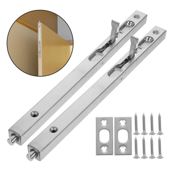 OFFIGAM 2Pcs Fire Door Latch Strong Latch Spring Holder for Homeowners