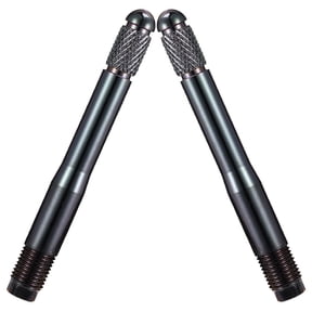 OFFIGAM 2-Pack Heavy Duty Stainless Steel Car Wheel Alignment Pins in Black for and Automotive Performance