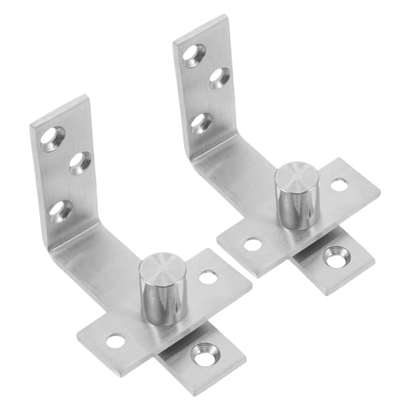 OFFIGAM 2-Pack Invisible Concealed Door Hinges Heavy Duty Security Reinforcement for Doors