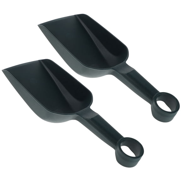 OFFIGAM 2Pcs Precision Flat Spade Garden Tool Lightweight Plastic Trowel for Planting