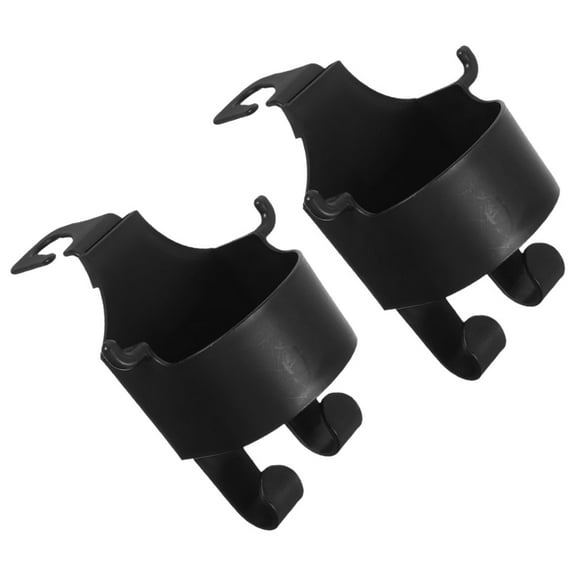 OFFIGAM 2-Pack Car Headrest Cup Holders for Rear Seat Storage, PP Material, Easy to Install, Multipurpose Organizer