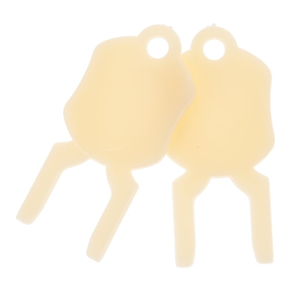 OFFIGAM 2Pcs Easy Open Plastic Soap Dispenser Key Replacement for Bathroom and Commercial Installations