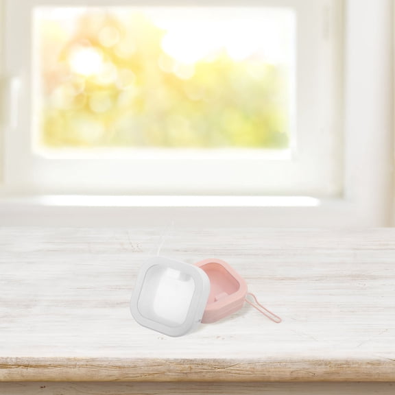 OFFIGAM 2-Pack Portable Hairband Holders White ABS TPE Desk Organizer for Women Hair Accessories Storage