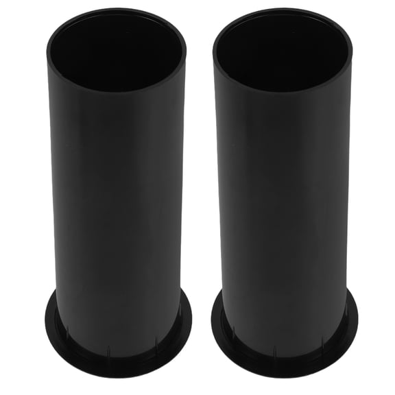 OFFIGAM 2Pcs Portable Speaker Bass Port Tubes Plastic Subwoofer Air Outlet for Speaker Enclosure