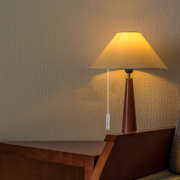 OFFIGAM 2Pcs Pull String Light Multi Aluminum Cotton Rope Unique Design for Enhancing in Bathrooms